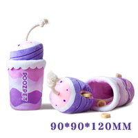 HKM-4685885 Soft Fleece Dog Puzzle Feeding Pad - Machine Washable Pet Toy