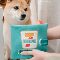 HKM-4685885 Soft Fleece Dog Puzzle Feeding Pad - Machine Washable Pet Toy