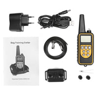 HKM-4686525 800m Waterproof Electric Dog Training Collar with Adjustable Stimulation Levels