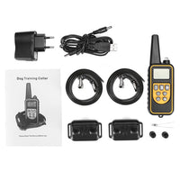 HKM-4686525 800m Waterproof Electric Dog Training Collar with Adjustable Stimulation Levels