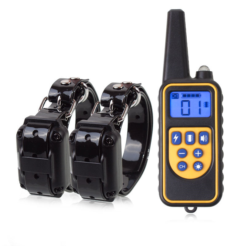 HKM-4686525 800m Waterproof Electric Dog Training Collar with Adjustable Stimulation Levels