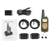 HKM-4686525 800m Waterproof Electric Dog Training Collar with Adjustable Stimulation Levels