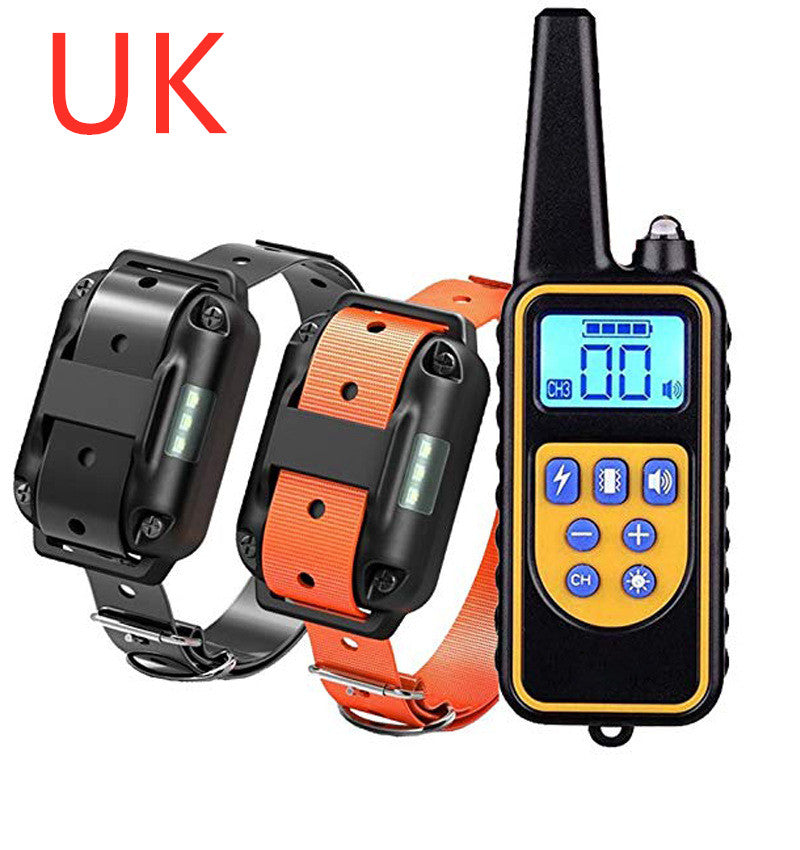 HKM-4686525 800m Waterproof Electric Dog Training Collar with Adjustable Stimulation Levels