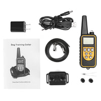 HKM-4686525 800m Waterproof Electric Dog Training Collar with Adjustable Stimulation Levels