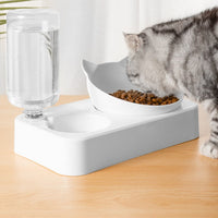 HKM-4686909 Innovative 15¡ã Adjustable Dual-Bowl Dog Feeder with Eco-Friendly Design for Comfortable Eating Posture