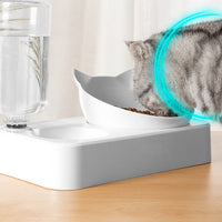 HKM-4686909 Innovative 15¡ã Adjustable Dual-Bowl Dog Feeder with Eco-Friendly Design for Comfortable Eating Posture