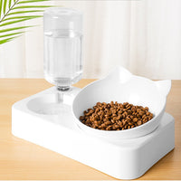 HKM-4686909 Innovative 15¡ã Adjustable Dual-Bowl Dog Feeder with Eco-Friendly Design for Comfortable Eating Posture