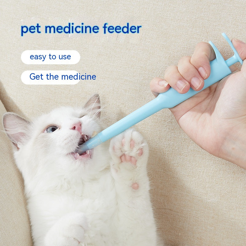 HKM-4687037 Pet Feeder for Insect Repellent Tablets - BPA-Free PP, Available in Green, Pink, Sky Blue
