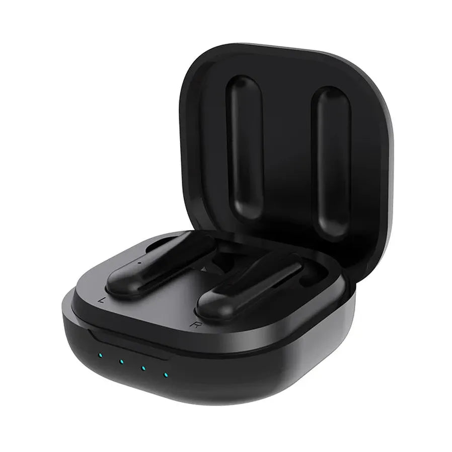 HKM-468755 Waterproof Sports Stereo Wireless Headset for Running and Active Lifestyles - Black TWS Earbuds