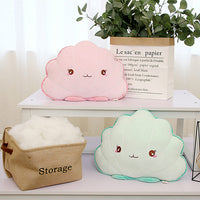 HKM-468819 Cartoon Shell Plush Pillow Cushion for Cozy Comfort 30x45cm