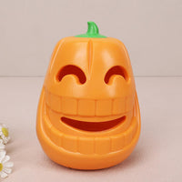 HKM-4688317 Indestructible Pumpkin-Shaped Dog Chew Toy for Aggressive Chewers, Perfect for Oral Health and Interactive Play