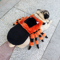 HKM-4688445 Red-Eyed Spider Halloween Costume for Pets, Polyester Fabric, Available in Sizes S, M, L