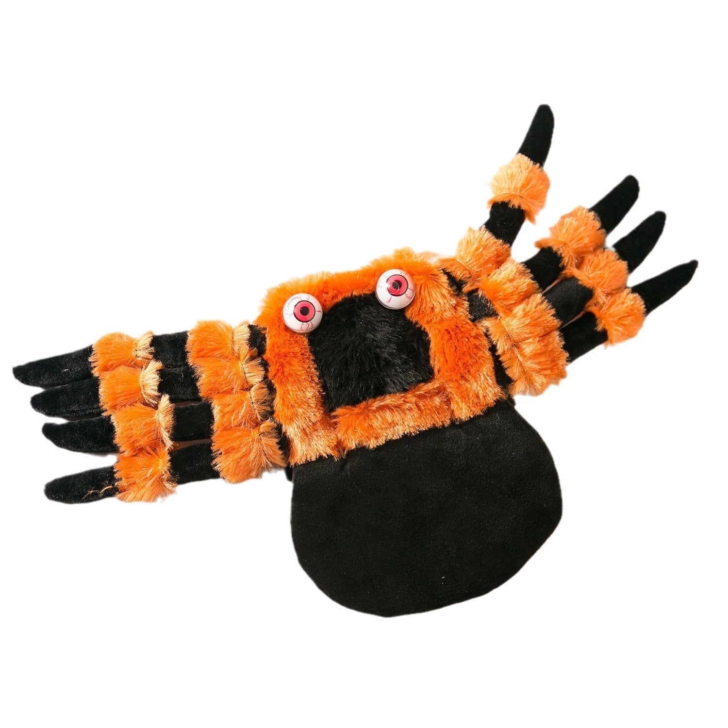HKM-4688445 Red-Eyed Spider Halloween Costume for Pets, Polyester Fabric, Available in Sizes S, M, L