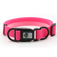 HKM-4688829 Adjustable Waterproof Dog Collar - Dirt-Resistant Design in Various Colors