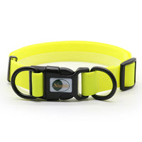 HKM-4688829 Adjustable Waterproof Dog Collar - Dirt-Resistant Design in Various Colors