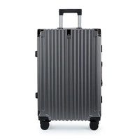 HKM-469139 Unisex 20" 22" 24" 26" Durable PC Luggage Set with Spinner Wheels and TSA Lock