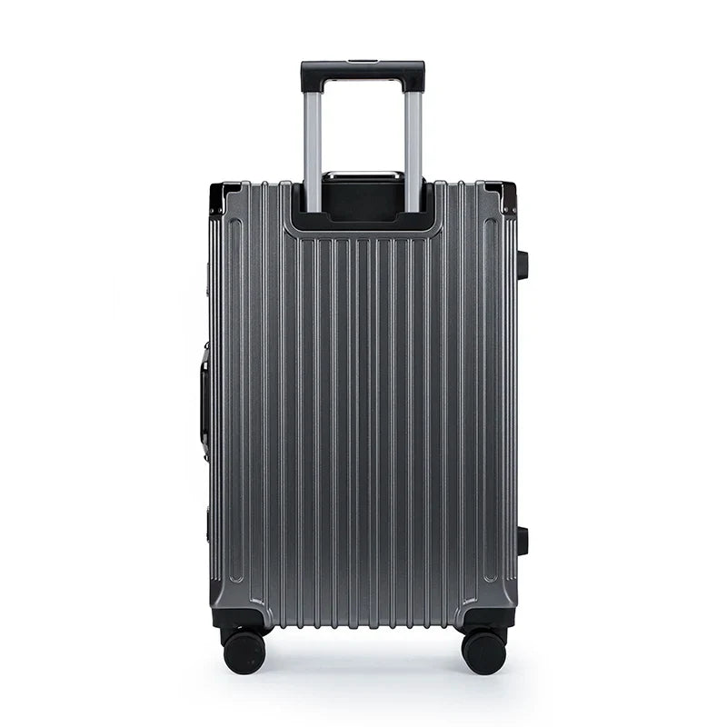 HKM-469139 Unisex 20" 22" 24" 26" Durable PC Luggage Set with Spinner Wheels and TSA Lock