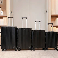 HKM-469139 Unisex 20" 22" 24" 26" Durable PC Luggage Set with Spinner Wheels and TSA Lock