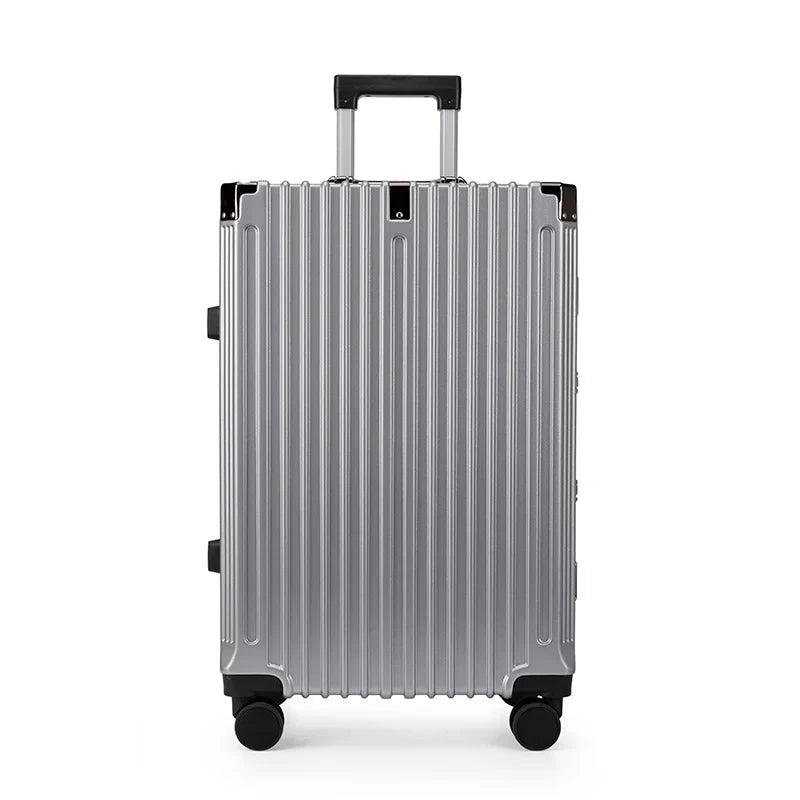 HKM-469139 Unisex 20" 22" 24" 26" Durable PC Luggage Set with Spinner Wheels and TSA Lock