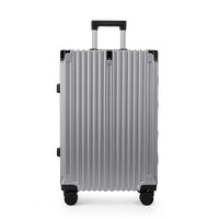 HKM-469139 Unisex 20" 22" 24" 26" Durable PC Luggage Set with Spinner Wheels and TSA Lock