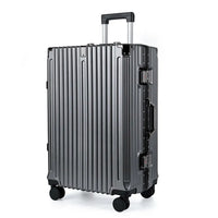 HKM-469139 Unisex 20" 22" 24" 26" Durable PC Luggage Set with Spinner Wheels and TSA Lock