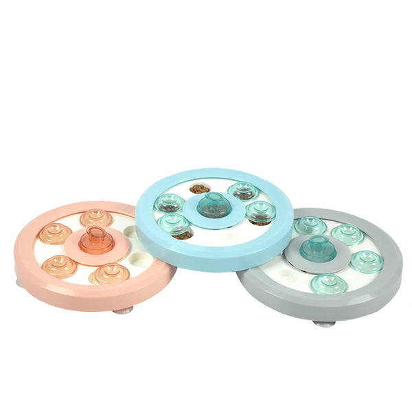 HKM-4691645 Durable Dog Training Toy - Bite Resistant Anti-Boring Game Plate in Multiple Colors