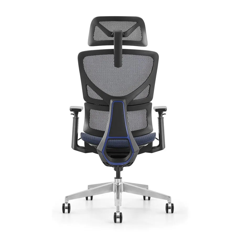 HKM-469203 Ergonomic Mesh Back Computer Office Chair with Headrest and Swivel Base