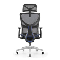 HKM-469203 Ergonomic Mesh Back Computer Office Chair with Headrest and Swivel Base
