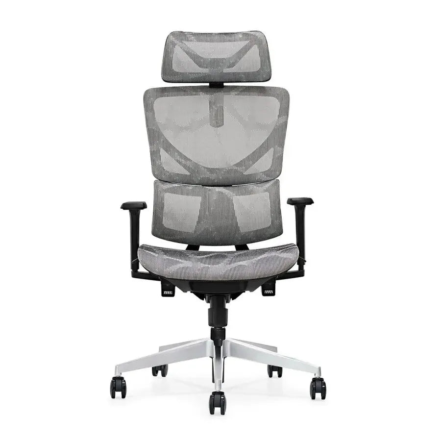 HKM-469203 Ergonomic Mesh Back Computer Office Chair with Headrest and Swivel Base