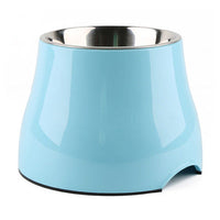 HKM-4692797 Stainless Steel Cat and Dog Bowl with Plastic Outer Layer for Healthy Growth