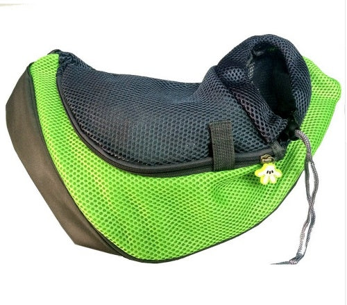 HKM-4693053 Outdoor Pet Sling Carrier Bag - Comfortable and Secure Backpack for Small Pets