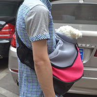 HKM-4693053 Outdoor Pet Sling Carrier Bag - Comfortable and Secure Backpack for Small Pets