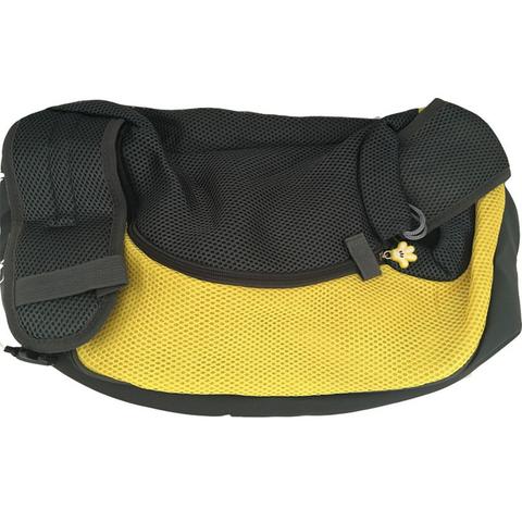 HKM-4693053 Outdoor Pet Sling Carrier Bag - Comfortable and Secure Backpack for Small Pets