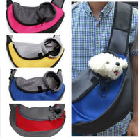HKM-4693053 Outdoor Pet Sling Carrier Bag - Comfortable and Secure Backpack for Small Pets