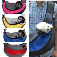 HKM-4693053 Outdoor Pet Sling Carrier Bag - Comfortable and Secure Backpack for Small Pets