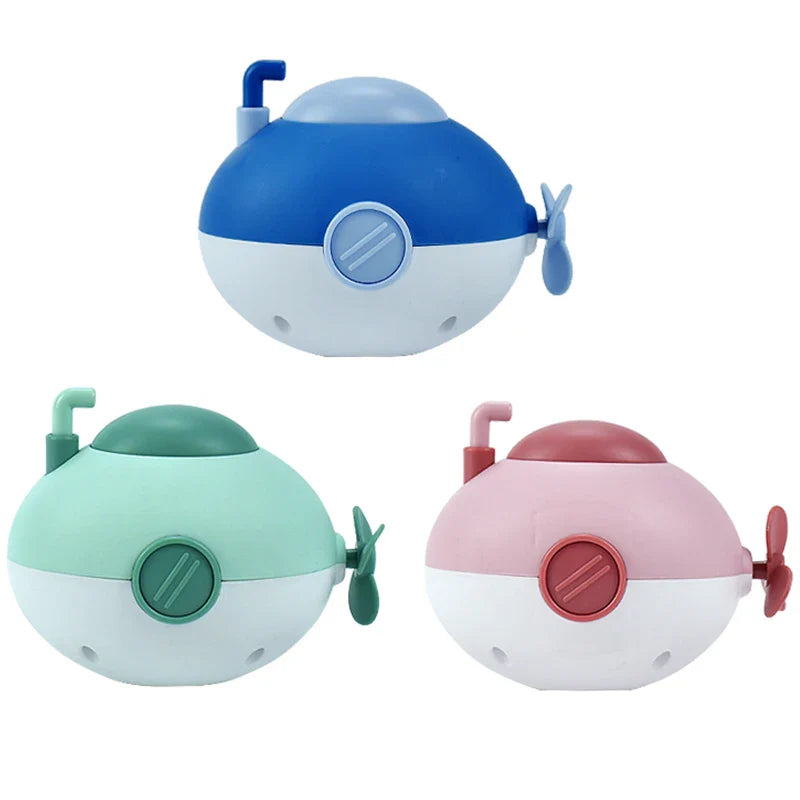 HKM-469331 Floating Wind-Up Submarine Baby Bath Toy for Toddlers 18 Months and Up