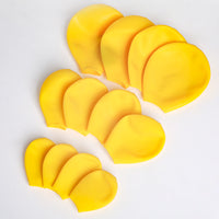 HKM-4693437 Small Dog Anti-Dirty Rubber Shoe Covers in Yellow, Blue, Pink - Available in S, M, L Sizes