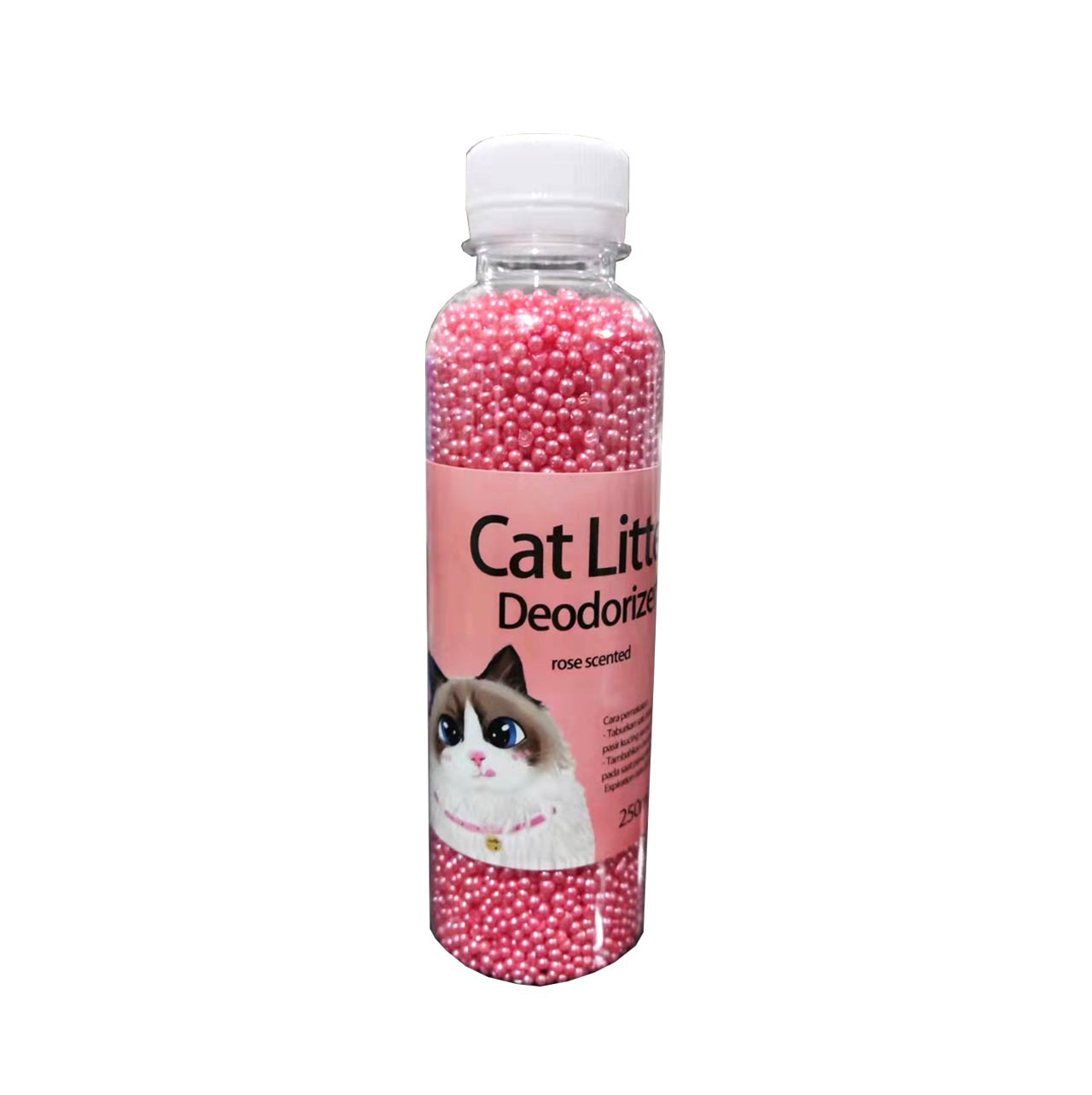 HKM-4694461 Activated Carbon Cat Litter Deodorizing Beads - 250ml Various Colors Available