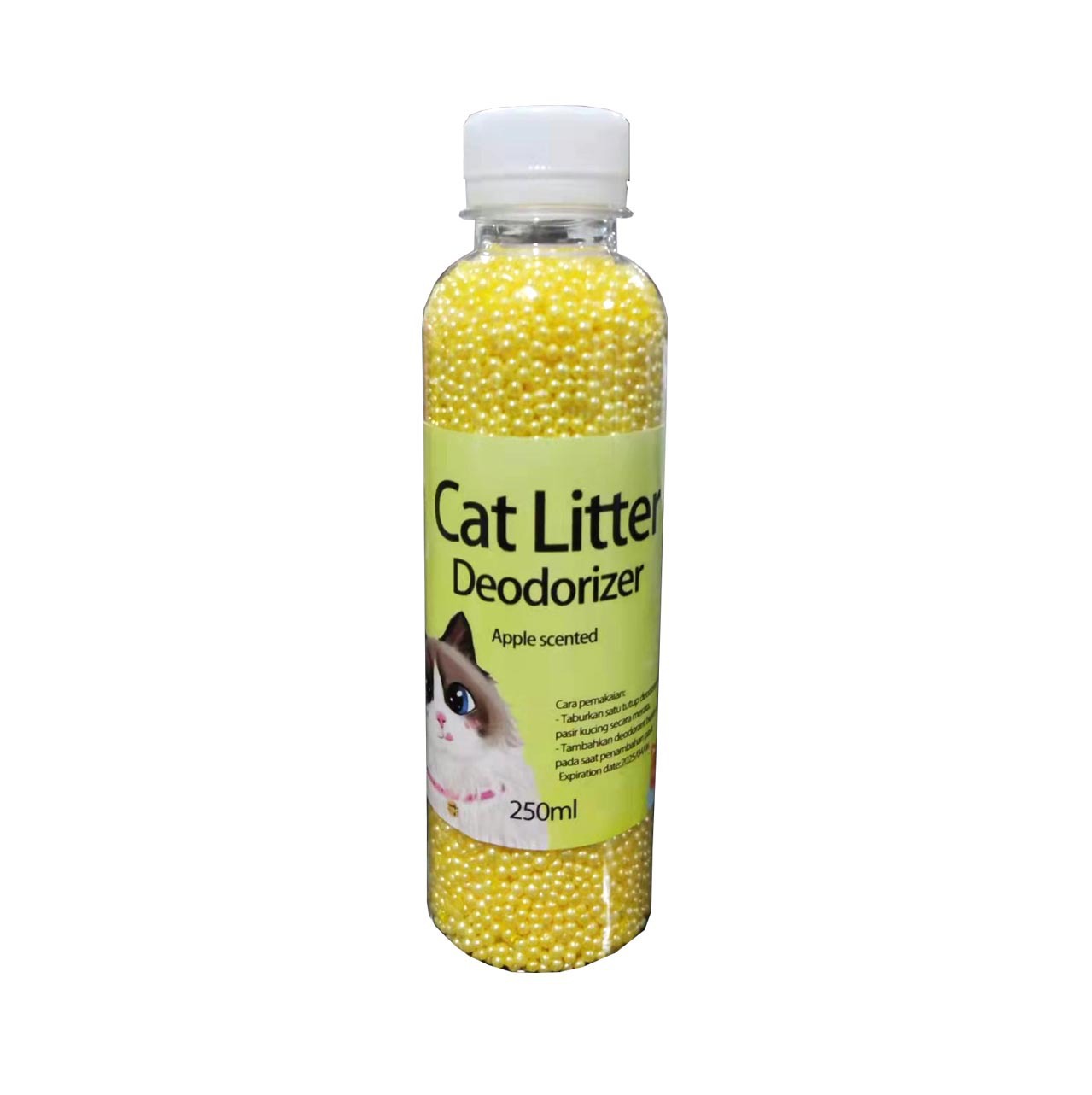 HKM-4694461 Activated Carbon Cat Litter Deodorizing Beads - 250ml Various Colors Available