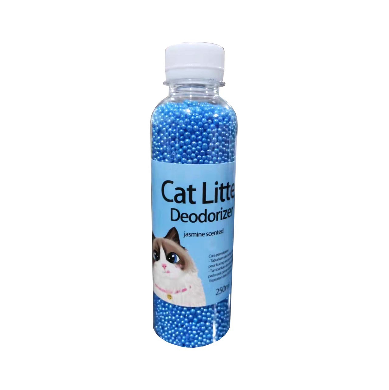 HKM-4694461 Activated Carbon Cat Litter Deodorizing Beads - 250ml Various Colors Available