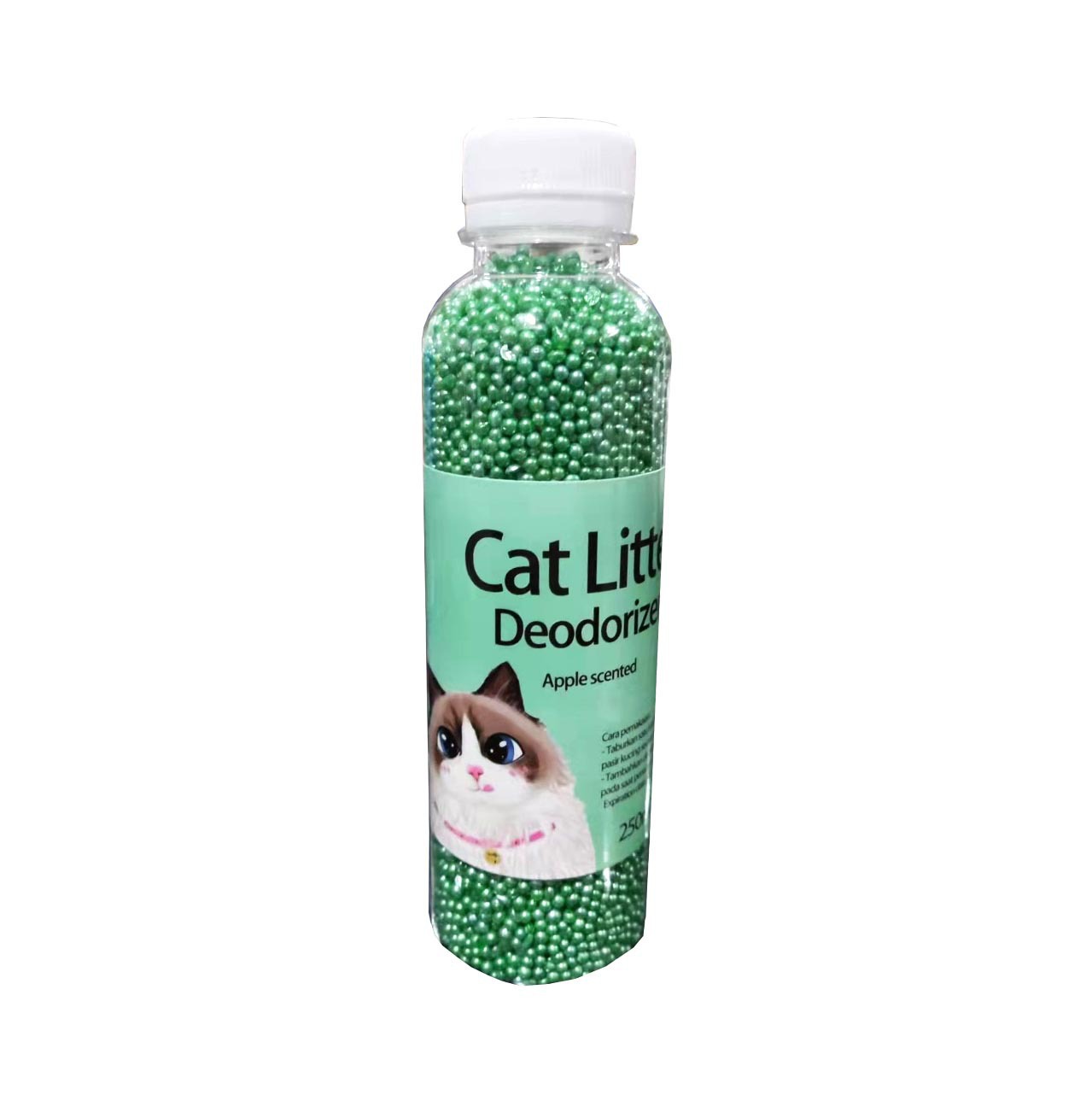 HKM-4694461 Activated Carbon Cat Litter Deodorizing Beads - 250ml Various Colors Available