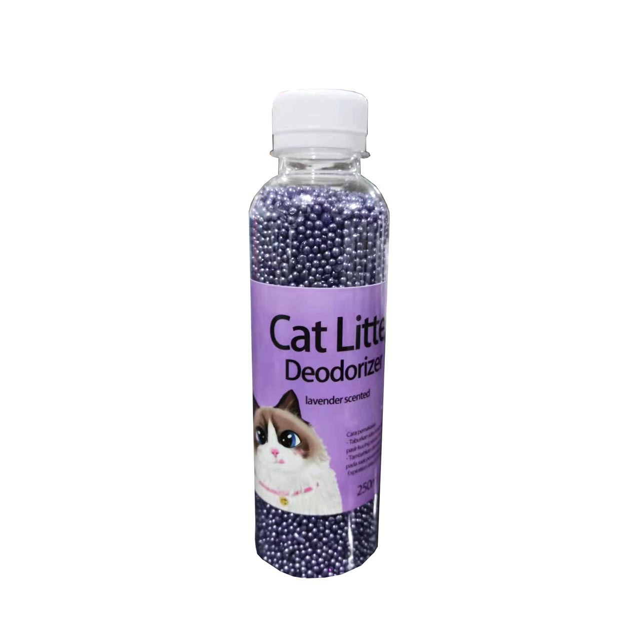 HKM-4694461 Activated Carbon Cat Litter Deodorizing Beads - 250ml Various Colors Available