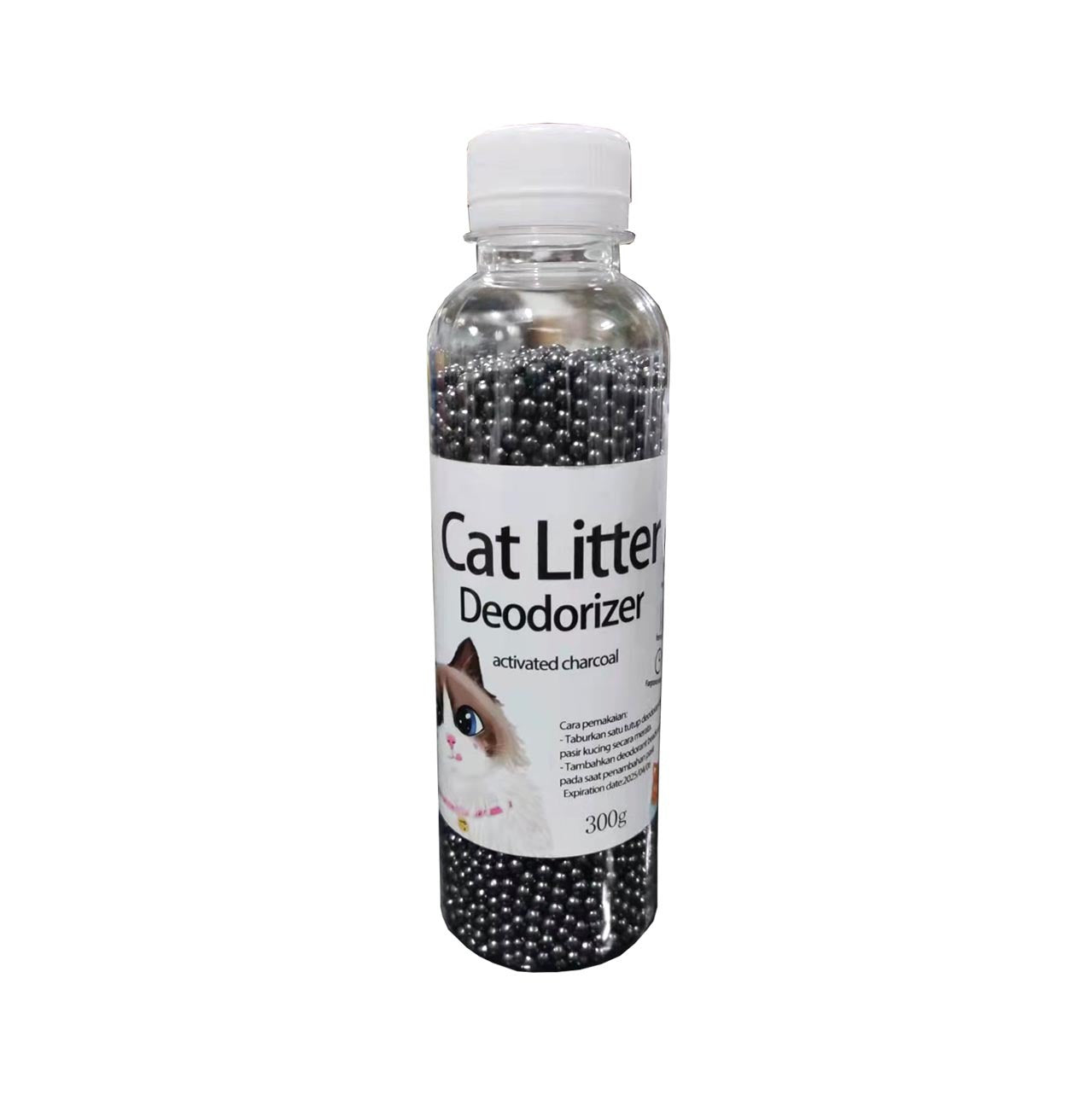 HKM-4694461 Activated Carbon Cat Litter Deodorizing Beads - 250ml Various Colors Available
