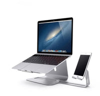 HKM-469459 Adjustable Lazy Bracket for Desktop Organizing - Silver and Gray, 26x24.3x19cm