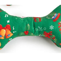 HKM-4695229 Plush Holiday Molar Toy for Dogs – Festive Santa Claus, Snowman, and Deer Designs