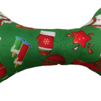 HKM-4695229 Plush Holiday Molar Toy for Dogs – Festive Santa Claus, Snowman, and Deer Designs