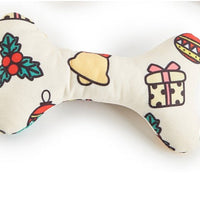 HKM-4695229 Plush Holiday Molar Toy for Dogs – Festive Santa Claus, Snowman, and Deer Designs