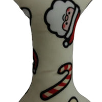 HKM-4695229 Plush Holiday Molar Toy for Dogs – Festive Santa Claus, Snowman, and Deer Designs