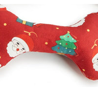HKM-4695229 Plush Holiday Molar Toy for Dogs – Festive Santa Claus, Snowman, and Deer Designs