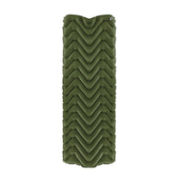 HKM-469587 Ultra-Light Portable Inflatable Sleeping Pad - Moisture-Proof Nylon Cushion for Camping (181 x 61 x 6.3 cm)